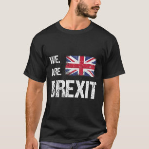 Camiseta Somos el Brexit, bandera de Union Jack, deja la ci