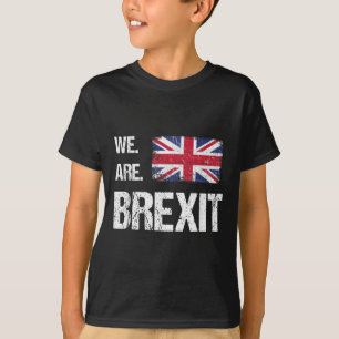 Camiseta Somos el Brexit, bandera de Union Jack, deja la ci