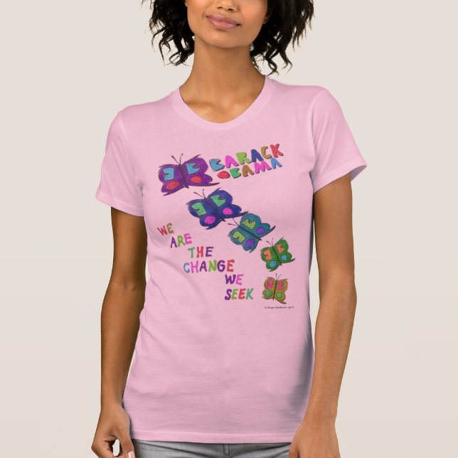 Camiseta somos el cambio que buscamos (Anverso)