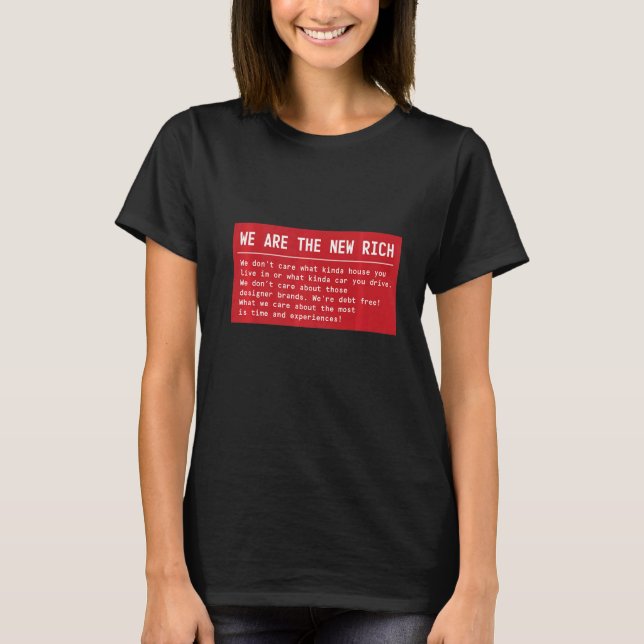 Camiseta Somos El Nuevo Tiempo Rico Y Experiencias 2 (Anverso)