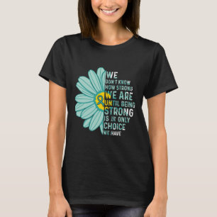 Camiseta Somos fuertes Apoyo a la conciencia del síndrome d