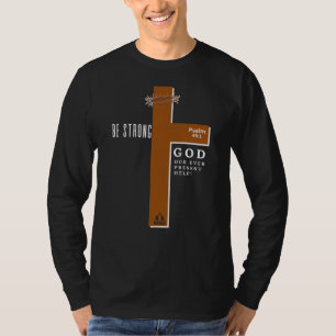 Camiseta SOMOS FUERTES EN EL diseño cristiano JESÚS