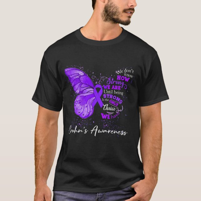 Camiseta Somos Fuertes Hasta Ser Conscientes De CROHN (Anverso)