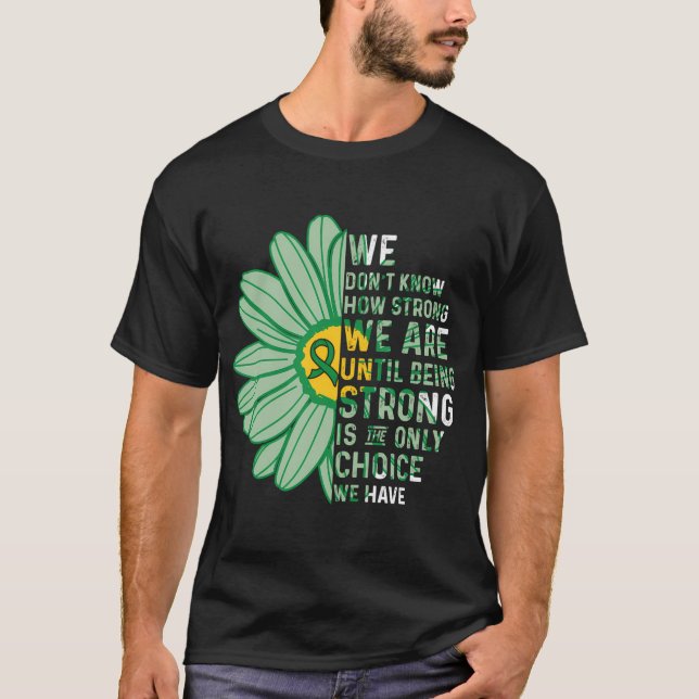 Camiseta Somos Fuertes-Traumáticos Concienciación sobre Les (Anverso)