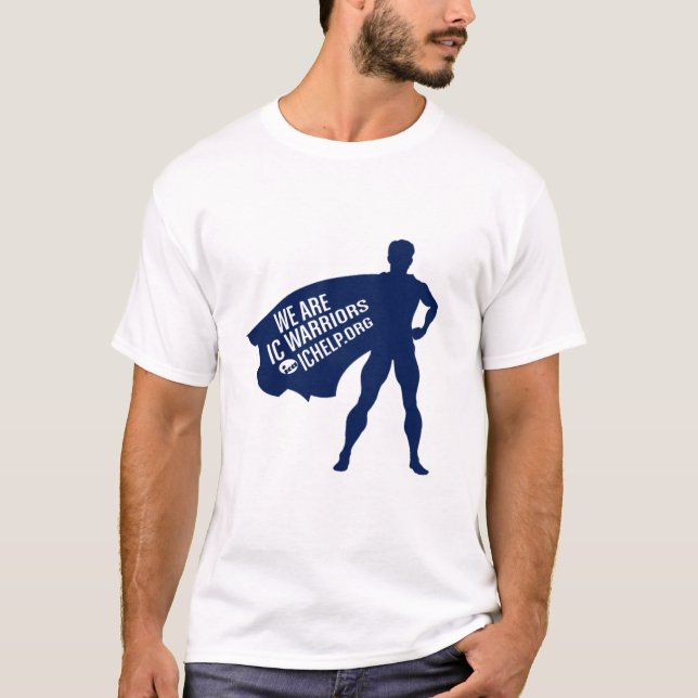 Camiseta Somos guerreros de CI - Superman (Anverso)