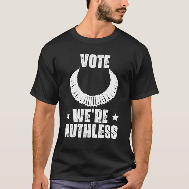 Camiseta Somos implacables (Anverso)