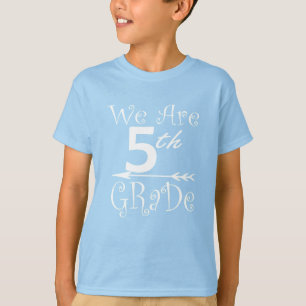 Camiseta Somos la escuela de estudiantes de cuarto grado de