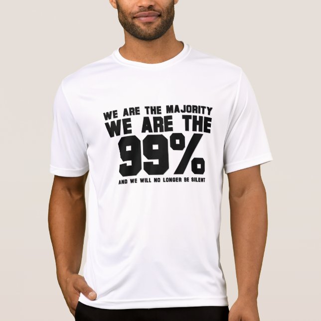 CAMISETA SOMOS LOS 99% (Anverso)