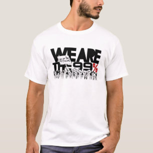 Camiseta Somos los 99% - ocupe Wall Street