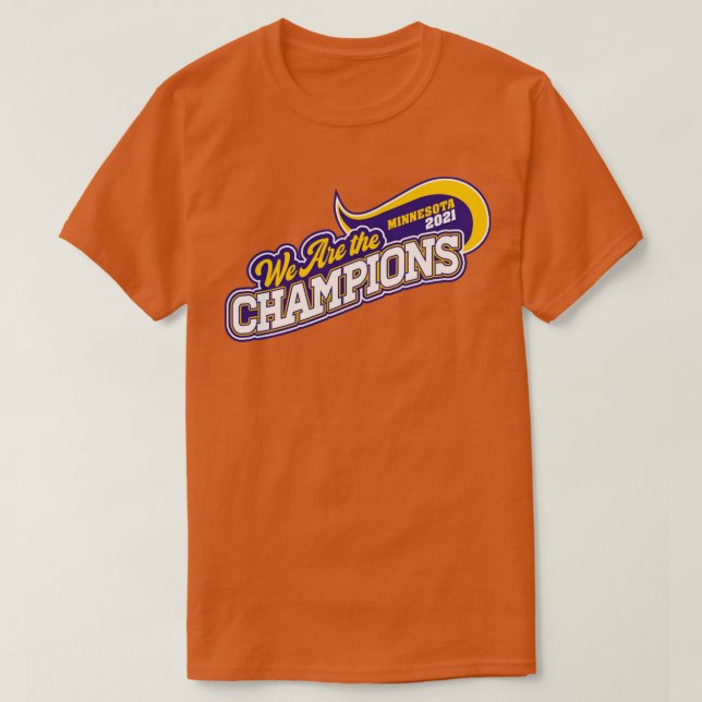 Camiseta Somos Los Campeones Minnesota (Diseño del anverso)