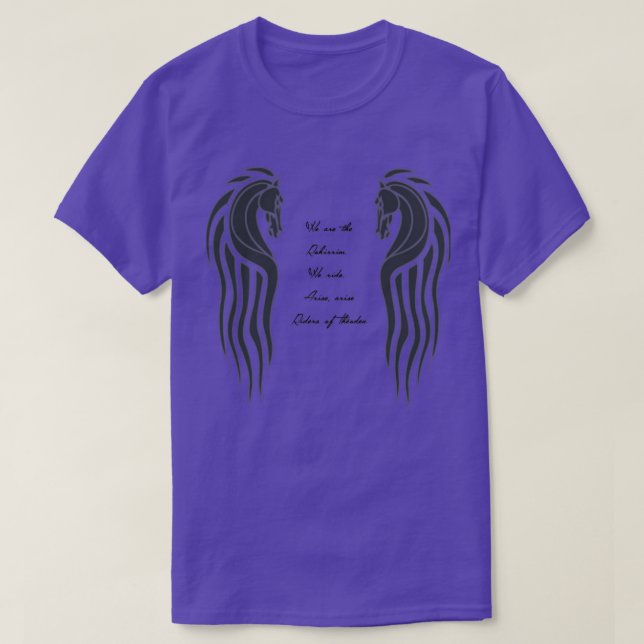 Camiseta Somos los Rohirrim (Diseño del anverso)