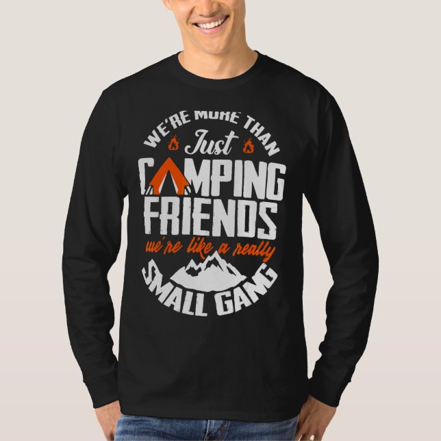 Camiseta Somos más que simples amigos de camping. Somos com (Anverso)