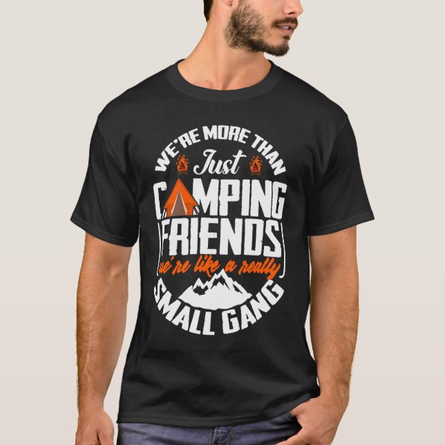 Camiseta Somos más que simples amigos de camping. Somos com (Anverso)