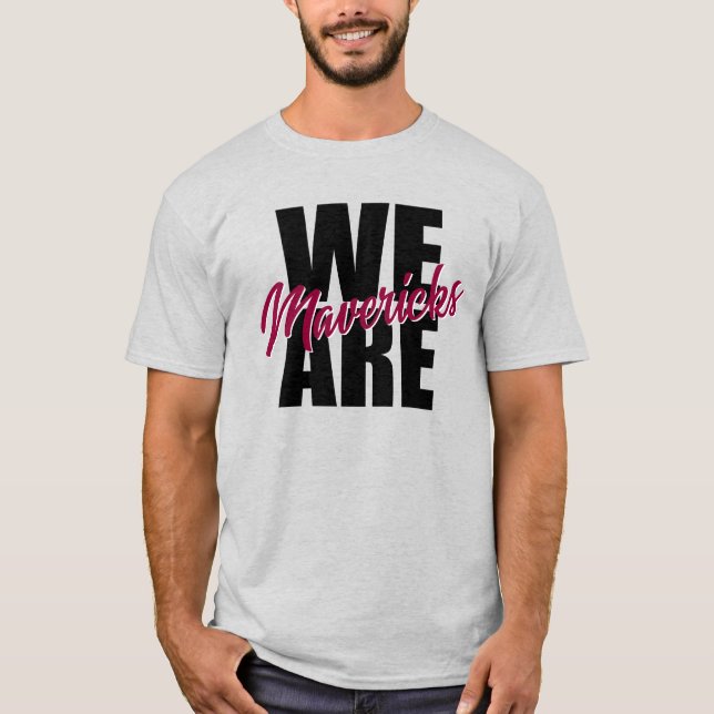 Camiseta Somos MAVERICKS (Anverso)