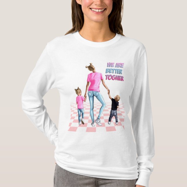 Camiseta somos mejores más fuertes (Anverso)