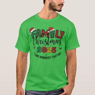Camiseta Somos Navidad Familiar 2025 Creando Recuerdos Junt