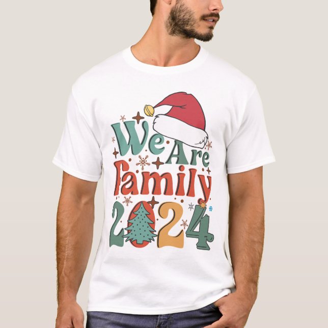 Camiseta Somos Navidades familiares 2024 (Anverso)