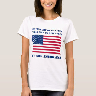 Camiseta Somos norteamericanos (camiseta ligera)