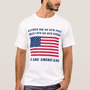 Camiseta Somos norteamericanos (camiseta ligera)