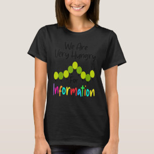 Camiseta Somos Oruga Hambrienta Para Información De Vuelta 