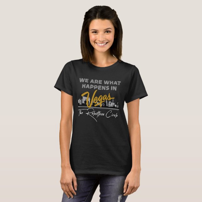 Camiseta ¡Somos qué sucede! Oscuro (Anverso completo)