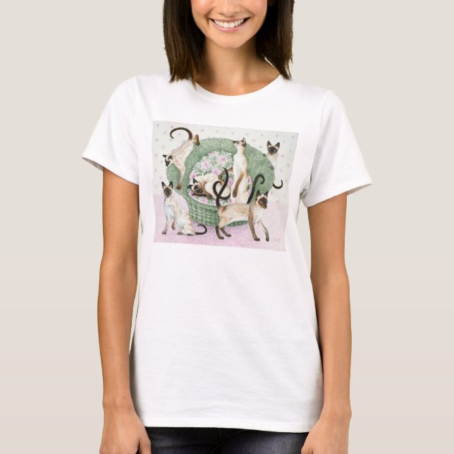 Camiseta Somos siameses si usted por favor (Anverso)