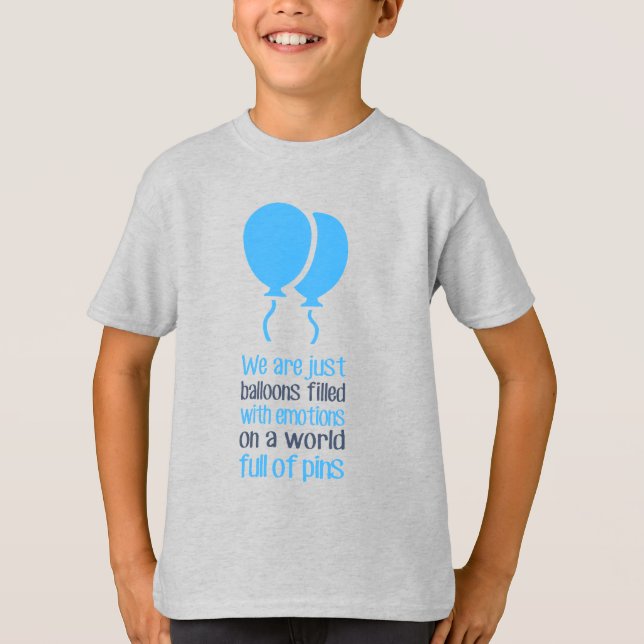 Camiseta Somos sólo globos (Anverso)