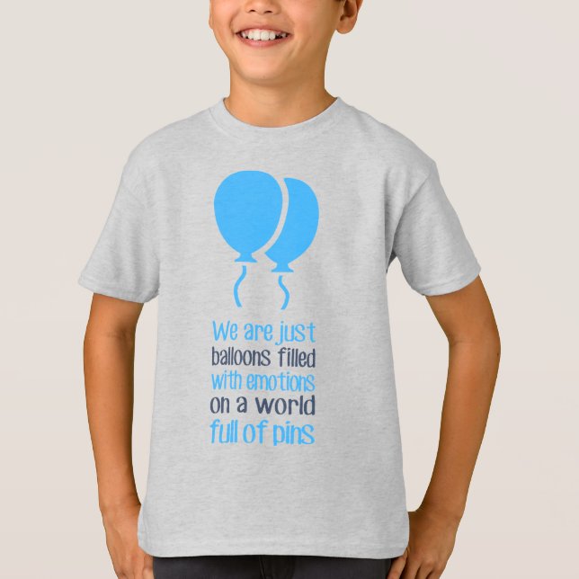 Camiseta Somos sólo globos (Anverso)