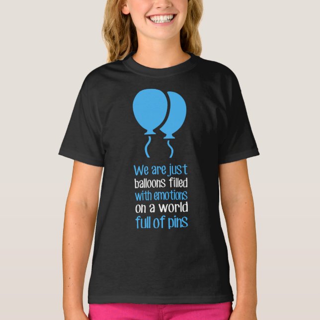 Camiseta Somos sólo globos (Anverso)