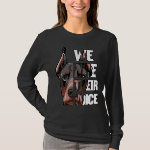 Camiseta Somos su voz Doberman