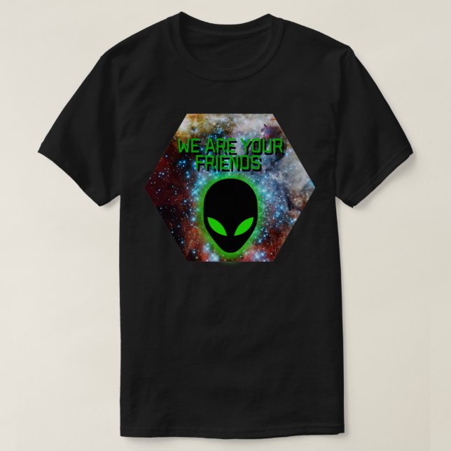 Camiseta Somos sus amigos (Diseño del anverso)