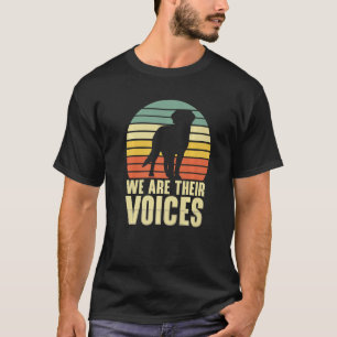 Camiseta Somos sus voces activistas de los derechos de los