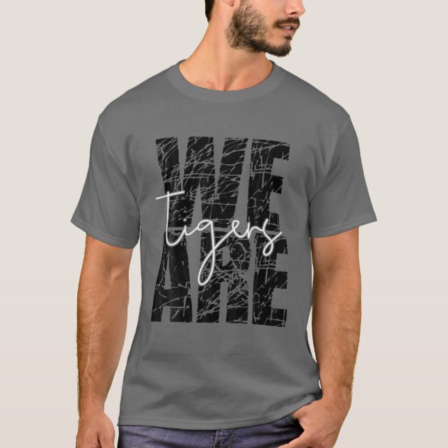 Camiseta Somos Tigres Maestros Estudiantes Escolares Deport (Anverso)