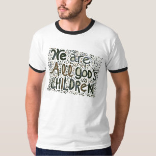 Camiseta Somos todo el dios; niños de s
