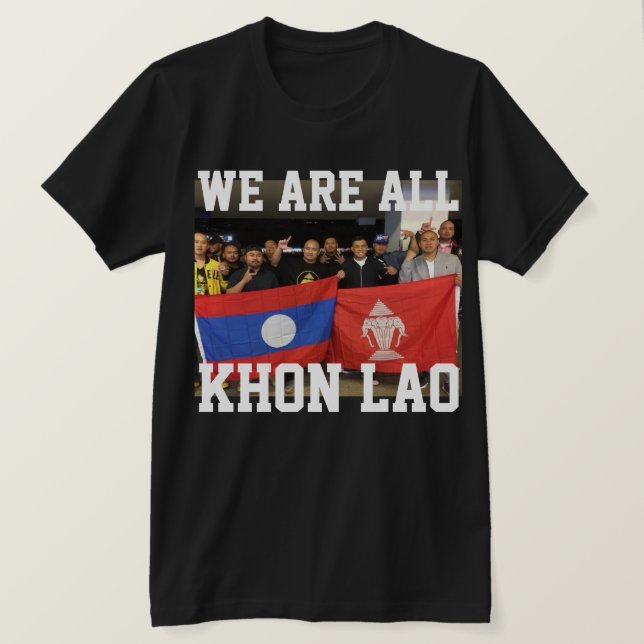 Camiseta Somos todo el Lao de Khon (Anverso del diseño)