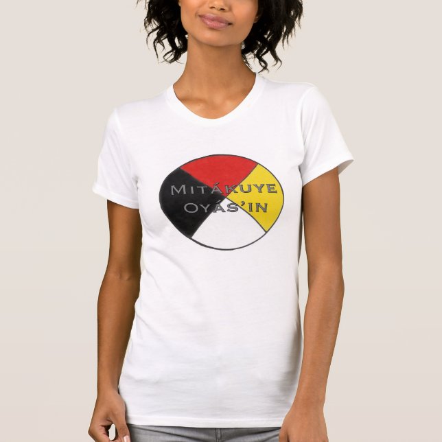 Camiseta Somos todos de las mujeres de Mitakuye Oyasin (Anverso)