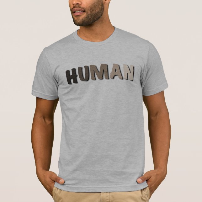 Camiseta Somos todos Humanos (Anverso)