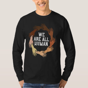 Camiseta Somos Todos Humanos Melanina Blm Igualdad Historia