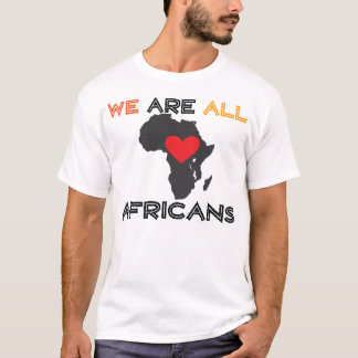 Camiseta Somos todos los africanos