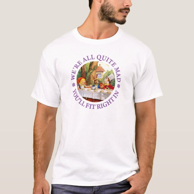 Camiseta Somos todos muy enojados. ¡Usted cabrá a la (Anverso)