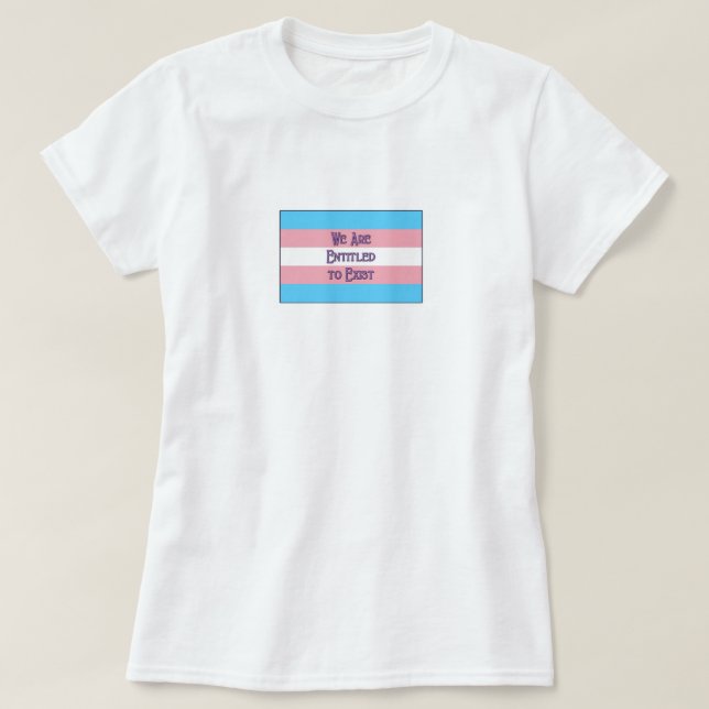 Camiseta Somos Trans... (Diseño del anverso)