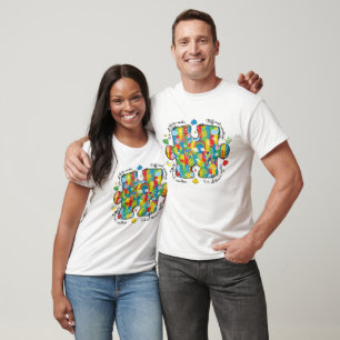 Camiseta Somos Tres Bajo Diferentes   Inspirador profesor