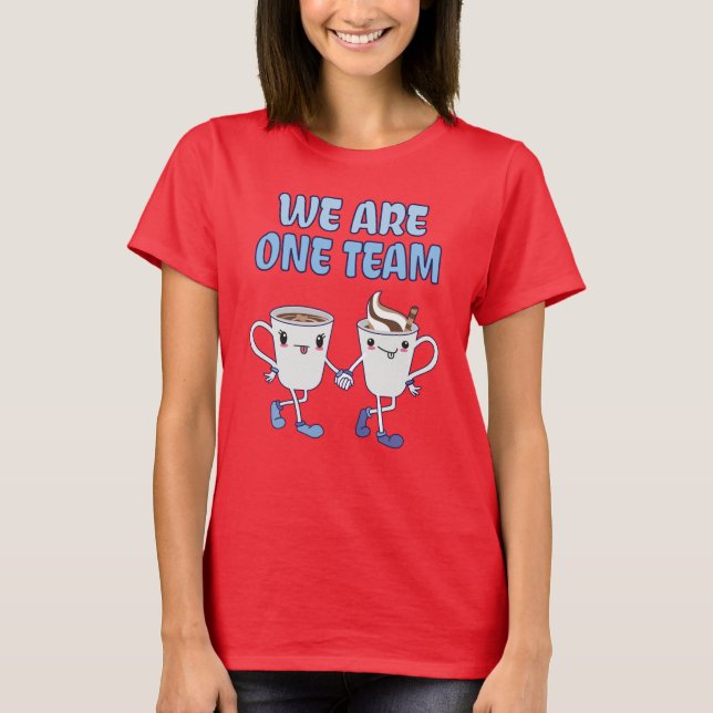 Camiseta Somos un equipo (Anverso)
