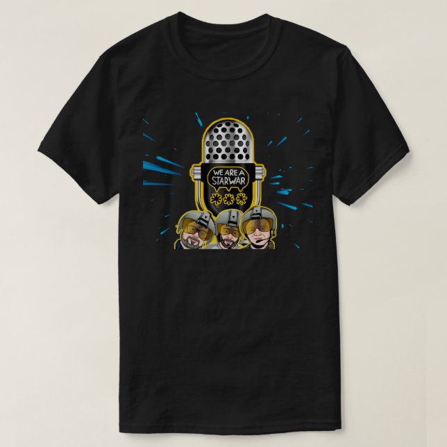 Camiseta Somos un micrófono SW TShirt (Diseño del anverso)