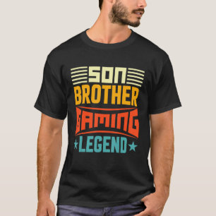 Camiseta Son Brother Gaming Legend Niños Chicas