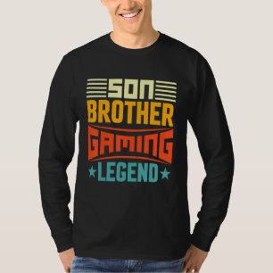Camiseta Son Brother Gaming Legend Niños Chicas