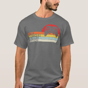 Camiseta Son Brother GamingGraciosa Cita de Juegos Regalo R