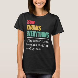 Camiseta Son conoce todo el Orgulloso Mundo Gran Hijo