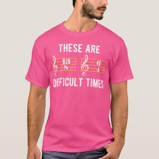 Camiseta Son Difíciles Música chica