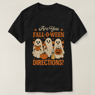 Camiseta ¿Son Instrucciones de Otoño-Ween?” Divertido Otoño